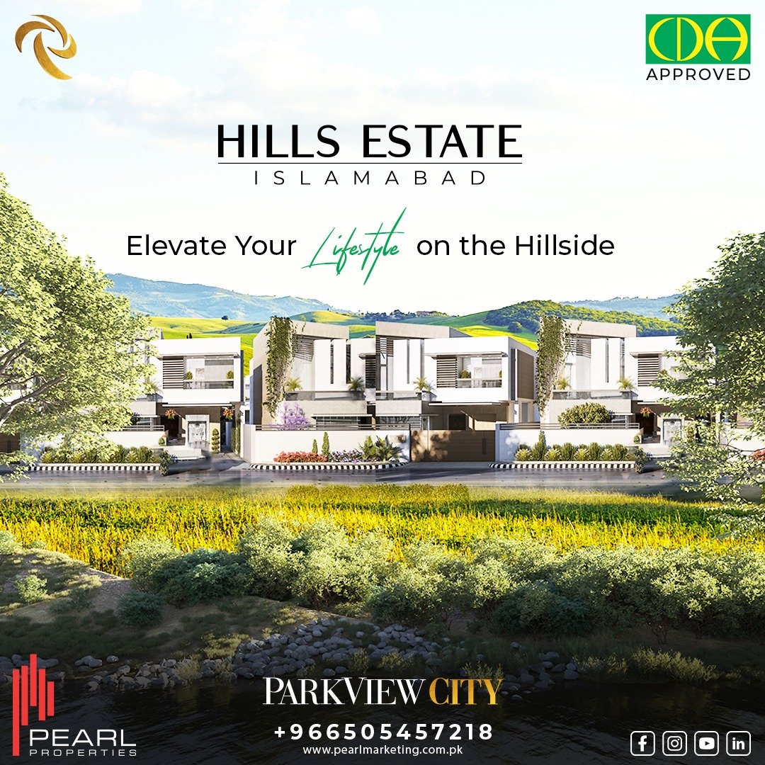 PARKVIEW CITY ISLAMABAD, HILLS ESTATE